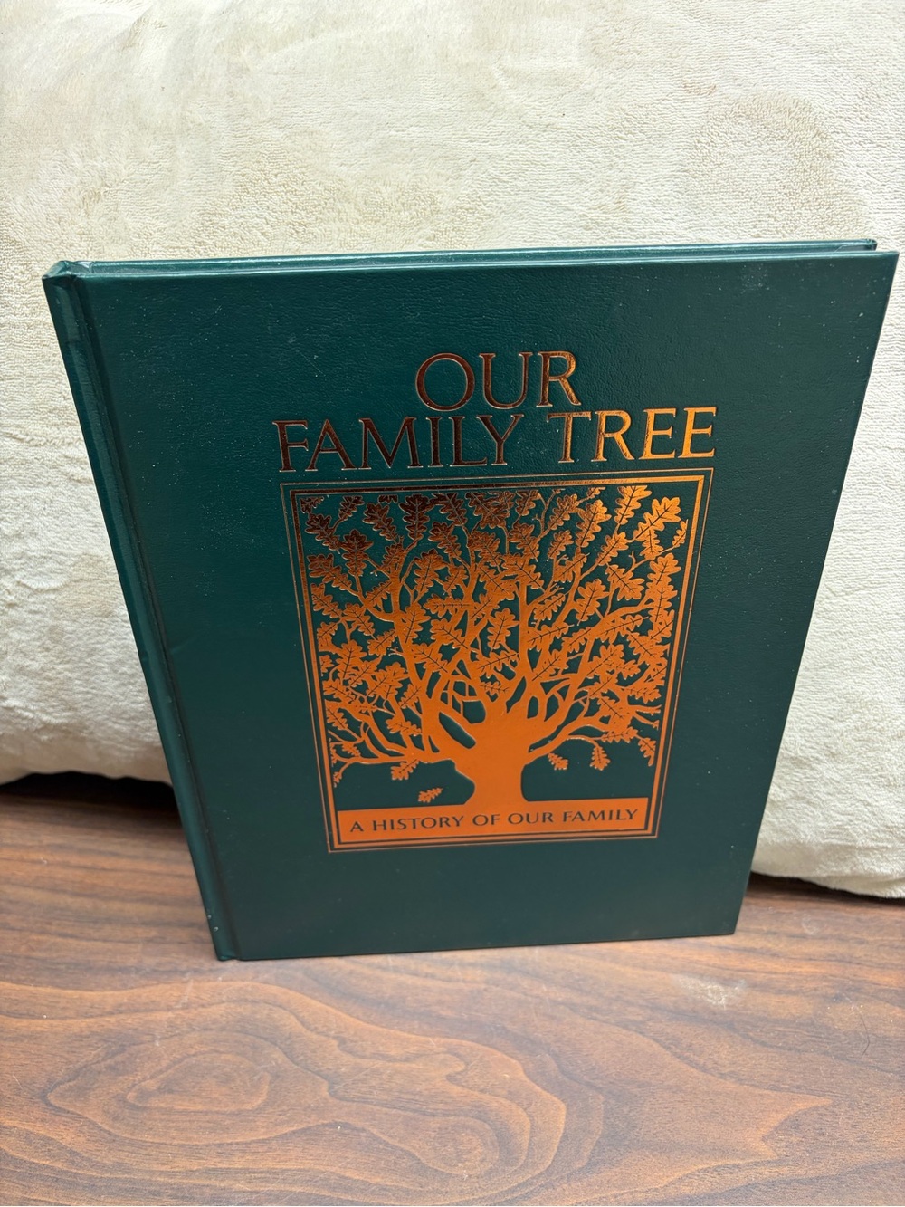 Our Family Tree A History of Our Family Hardcover Journal - UNUSED